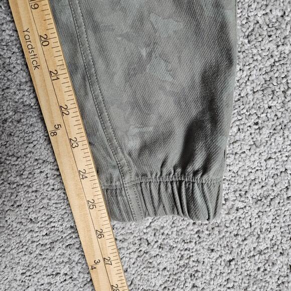 Athleta Pants Womens 4 Green Camo Printed Farallon Joggers Stretch Activewear - Picture 8 of 10